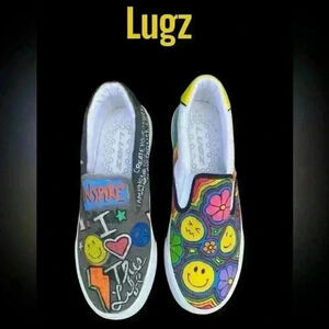 Good Vibes Lugz slip on shoes SZ 7